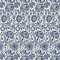 Galerie Tonal Floral Trail Blue/White Wallpaper