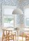 Serena Blue wallpaper in a traditional setting with oriental décor