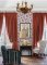 Cecilia Purple wallpaper feature wall in a classic décor style