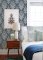 Arlie Blue wallpaper creating a striking feature wall