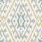 A Street Prints Solola Golden & Grey Wallpaper with Ikat design