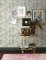 A Street Prints Marvel Sage Wallpaper used in a contemporary interior, adding depth and subtle elegance