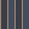 Galerie Formal Stripe Blue / Navy / Gold Wallpaper