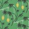 Harlequin Kimiko Bottle Green / Chartreuse Wallpaper