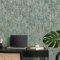 Vymura Savona Marble Plain Emerald Wallpaper M95642