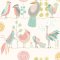 ohpopsi Feather Fandango Ballet Slipper Wallpaper WGU50143W