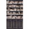 Grandeco Bookcase Wall Mural