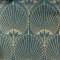 Grandeco Nile Palm Teal & Gold Wallpaper