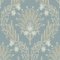 Flora Blue Wallpaper