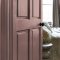 Painted door in Abigail Ahern Baked Madagascar with warm, earthy styling
