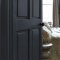 Interior room shot painted in Abigail Ahern Broome Coast with bold, modern styling
