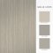 Second room view of Abigail Ahern Linear Luxe Deep Greige wallpaper with layered, elegant decor
