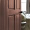 Painted door in Abigail Ahern Java with warm, rustic styling