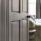 Painted door in Abigail Ahern Loch Reeds with calm, neutral styling