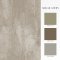 Matching paints paired with Abigail Ahern Oxidized Opulence Limestone wallpaper