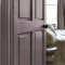 Painted door in Abigail Ahern Sequoia Tree with soft, shadowy styling