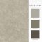 Matching paints paired with Abigail Ahern Urbanite Tadelakt Buff wallpaper
