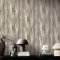 Room styled with Abigail Ahern Wanderlust Oyster wallpaper in a soft, luxurious interior