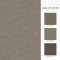Matching paints paired with Abigail Ahern Weathered Linen Cocoa wallpaper