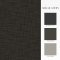 Matching paints paired with Abigail Ahern Weathered Linen Tattoo wallpaper