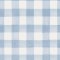 Painted Gingham Blue wallpaper with large-scale baby blue and white gingham design