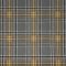 Country Tartan Grey & Ochre Wallpaper