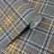 Country Tartan Grey & Ochre Wallpaper