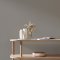Interior room painted in Craig & Rose Chapelle with modernist or gallery-inspired styling