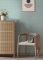 A Street Prints Textures Grasscloth Aqua Wallpaper Room 2