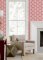 A Street Prints Keaton Coral Wallpaper Room