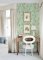 A Street Prints Bannon Green Wallpaper Room 2