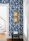 A Street Prints Giulietta Blue Wallpaper Room 2