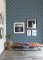 A Street Prints Livia Navy Wallpaper Room 2