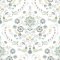A Street Prints Britt Ochre & Turquoise Wallpaper