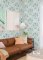 A Street Prints Britt Blue & Green Wallpaper Room