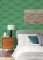 A Street Prints Nyle Green & Blue Wallpaper Room