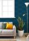 A Street Prints Nyle Blue Wallpaper Room