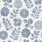 A Street Prints Inge Blue Wallpaper