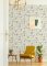 A Street Prints Juni Natural Wallpaper Room 2