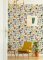 A Street Prints Juni Pink & Orange Wallpaper Room