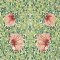 Morris & Co Pimpernel Shamrock/Watermelon Wallpaper