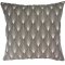 New York Art Deco Brown/Anthacite Cushion 381893