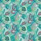 OHPOPSI Squiggle Aquamarine Wallpaper ABS50127W