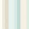 Multi Stripe Turquoise Wallpaper with soft blue and beige stripes.