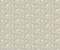 Pomegranate and leaf wallpaper in muted grey and yellow tone
