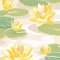 OHPOPSI Waterlily Linen & Amber Wallpaper IKA50106W