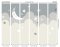 Origin Murals Nighttime Children's Sky Dove Grey Mural Panels