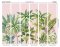 Origin Murals Tropical Palm Trees Pink Mural Panels